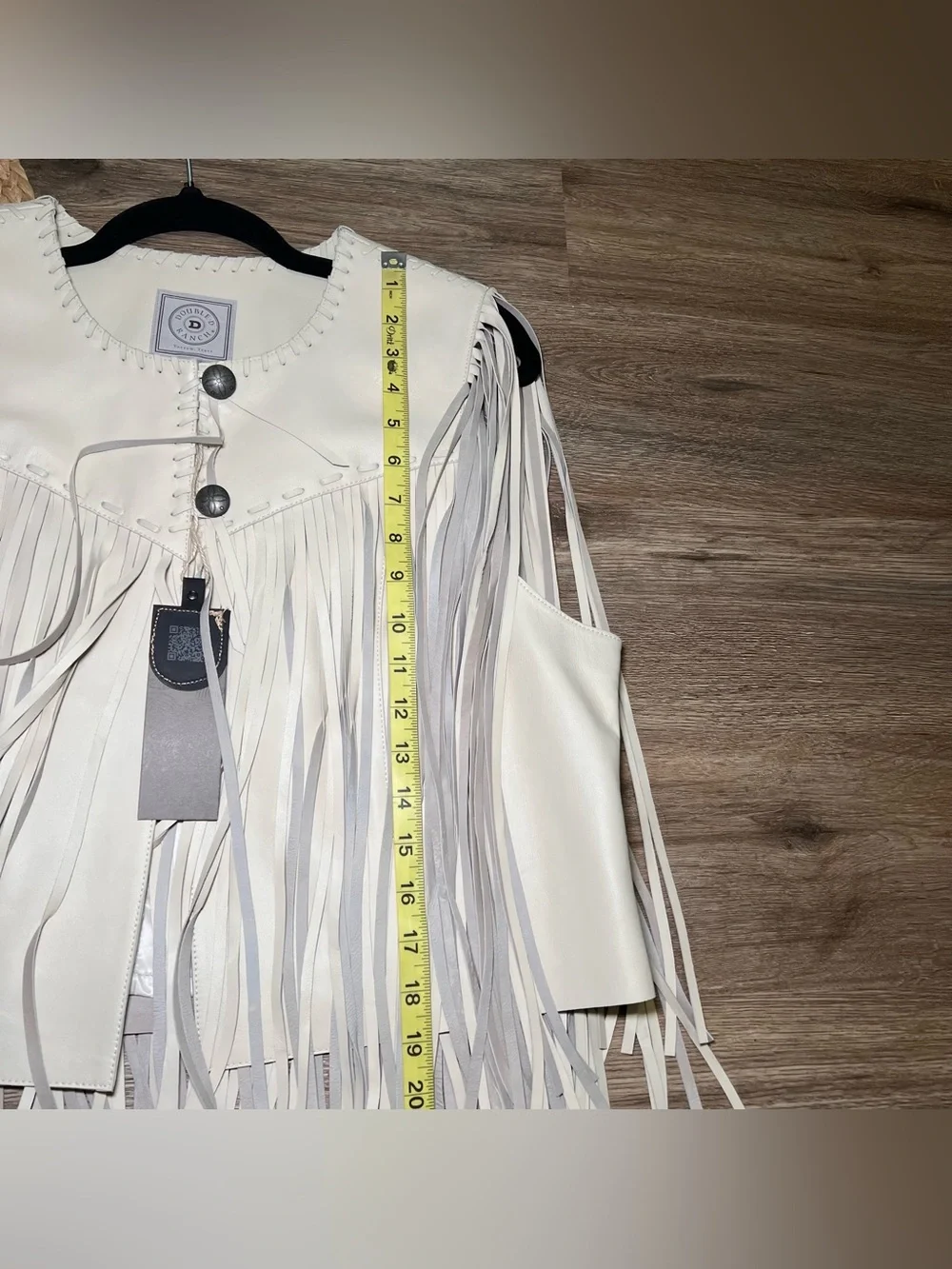 DOUBLE D RANCH Sonora Vest Genuine Leather NWT Retail $665 - Picture 6 of 9